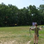Action Archery at Swift Venturing Summer Camp